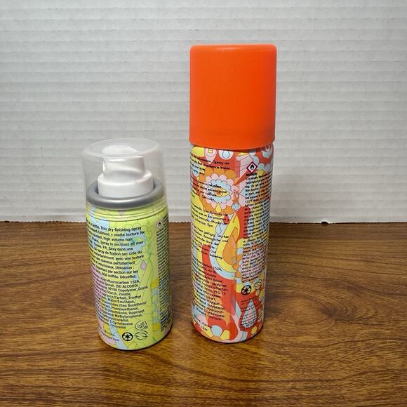 Amika Travel Set Headstrong Hairspray 1.5oz & Un Done Texture Spray .75oz - Picture 2 of 3